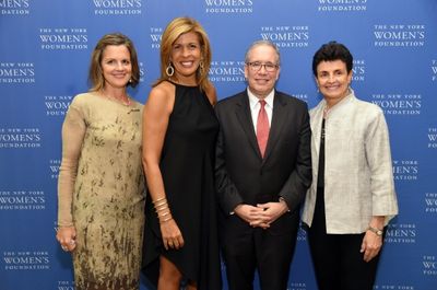 Anne Delaney, News anchor Hoda Kotb, New York City Comptroller Scott Stringer and Pre Photo