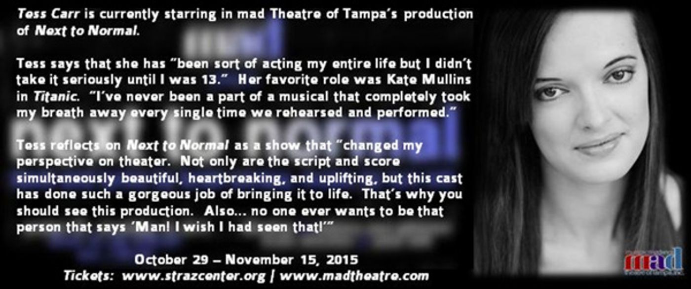 Photo Flash: mad Theatre of Tampa's NEXT TO NORMAL Starts Tonight  Image