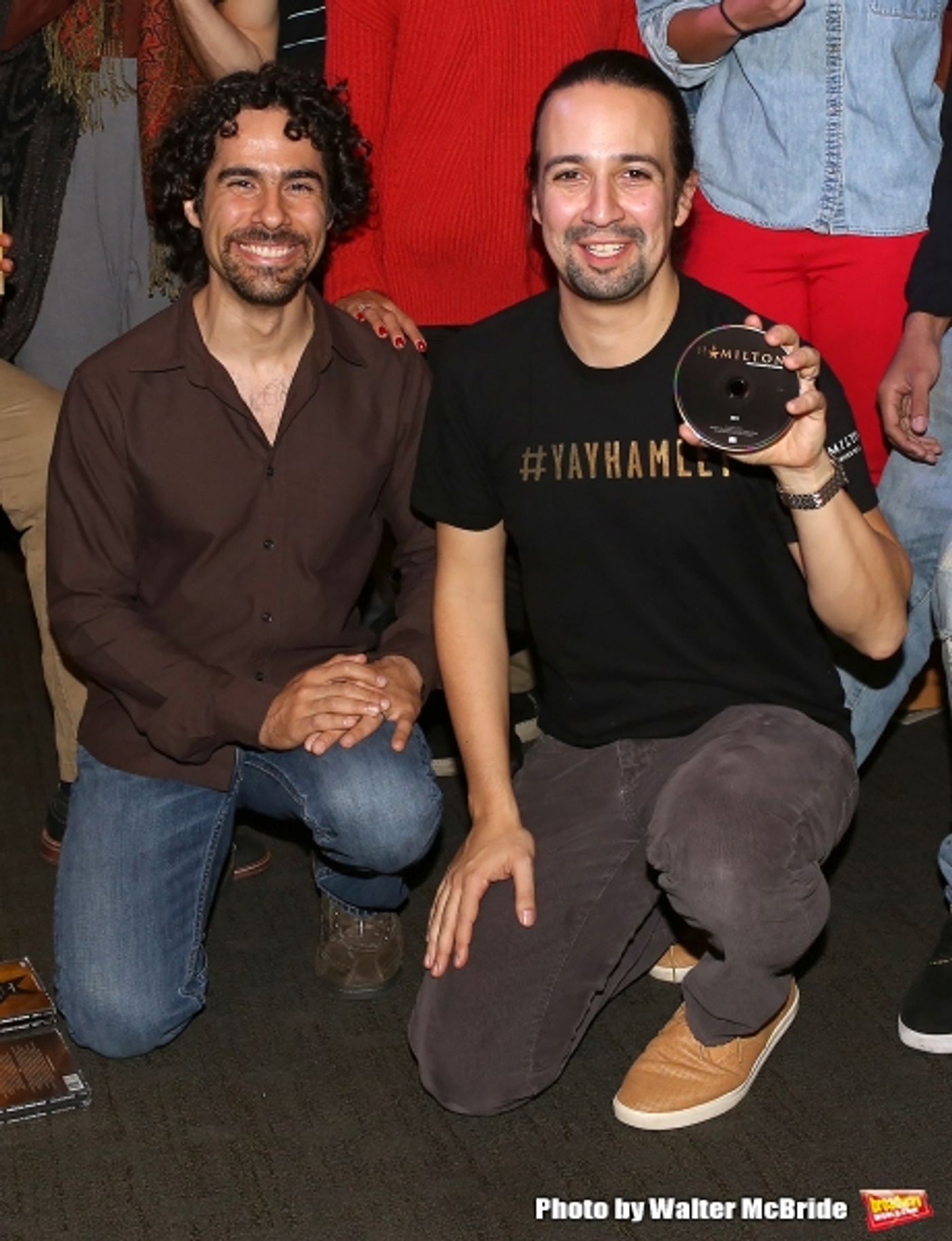 Photo Coverage: Lin-Manuel Miranda, Jonathan Groff, and HAMILTON Cast Sign CDs at Barnes and Noble Photo Coverage: Lin-Manuel Miranda, Jonathan Groff, and HAMILTON Cast Sign CDs at Barnes and Noble Image