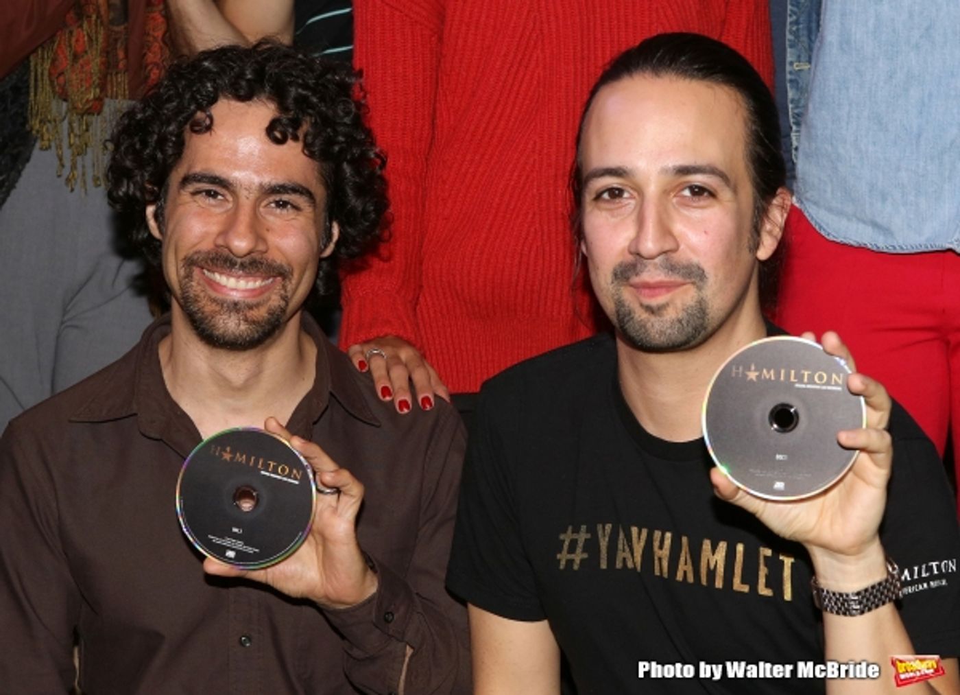 Photo Coverage: Lin-Manuel Miranda, Jonathan Groff, and HAMILTON Cast Sign CDs at Barnes and Noble Photo Coverage: Lin-Manuel Miranda, Jonathan Groff, and HAMILTON Cast Sign CDs at Barnes and Noble Image