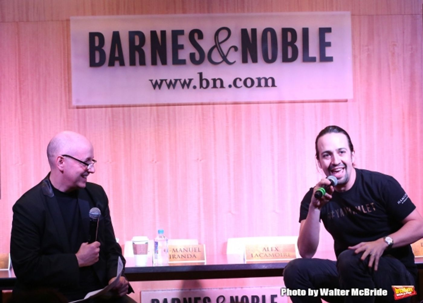 Photo Coverage: Lin-Manuel Tells All About HAMILTON at Barnes & Noble Album Release Q&A  Image