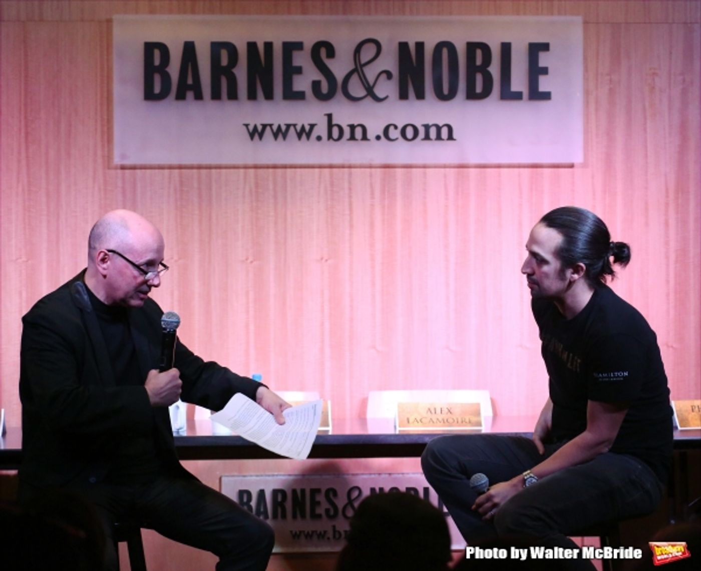Photo Coverage: Lin-Manuel Tells All About HAMILTON at Barnes & Noble Album Release Q&A  Image