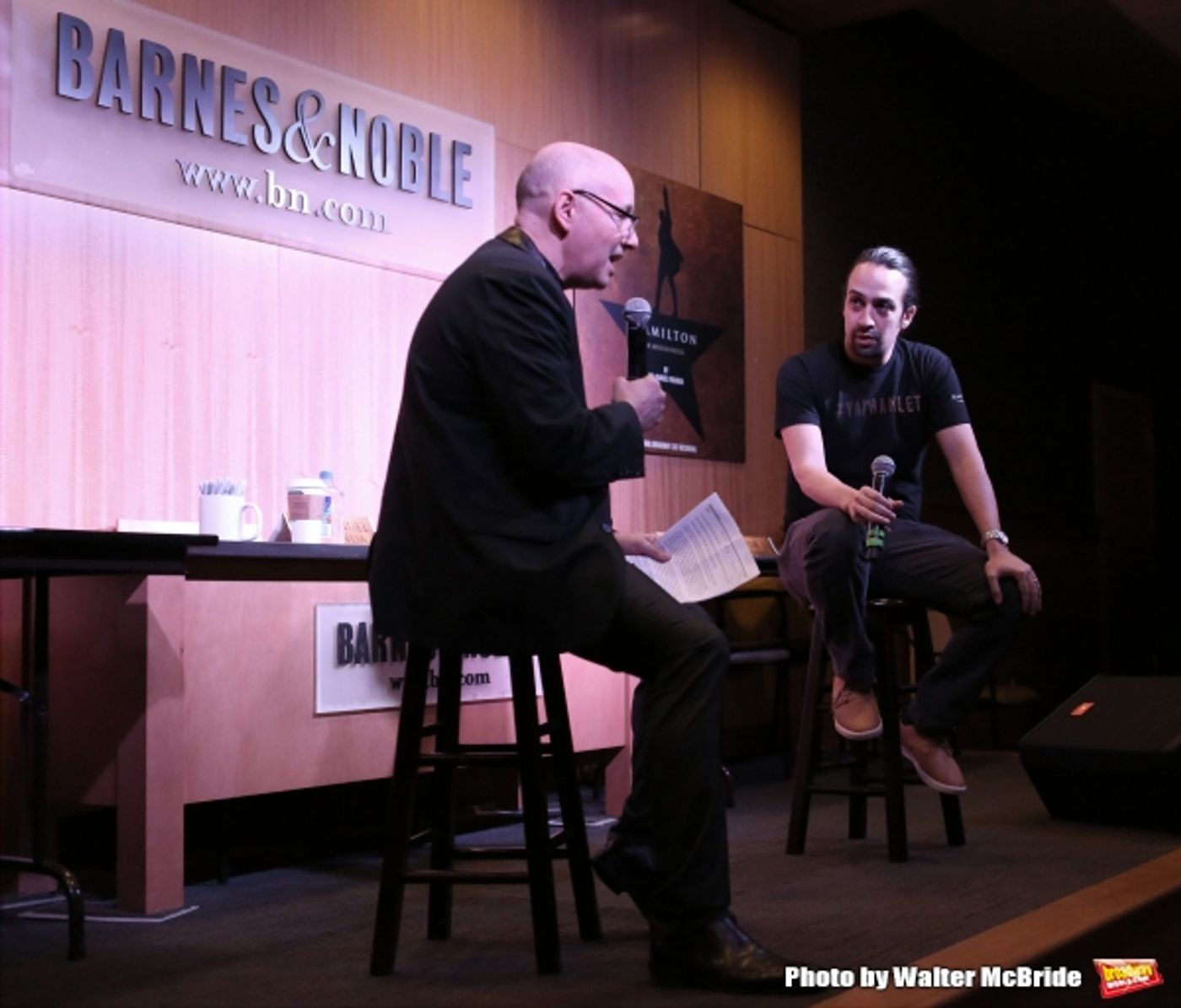 Photo Coverage: Lin-Manuel Tells All About HAMILTON at Barnes & Noble Album Release Q&A  Image