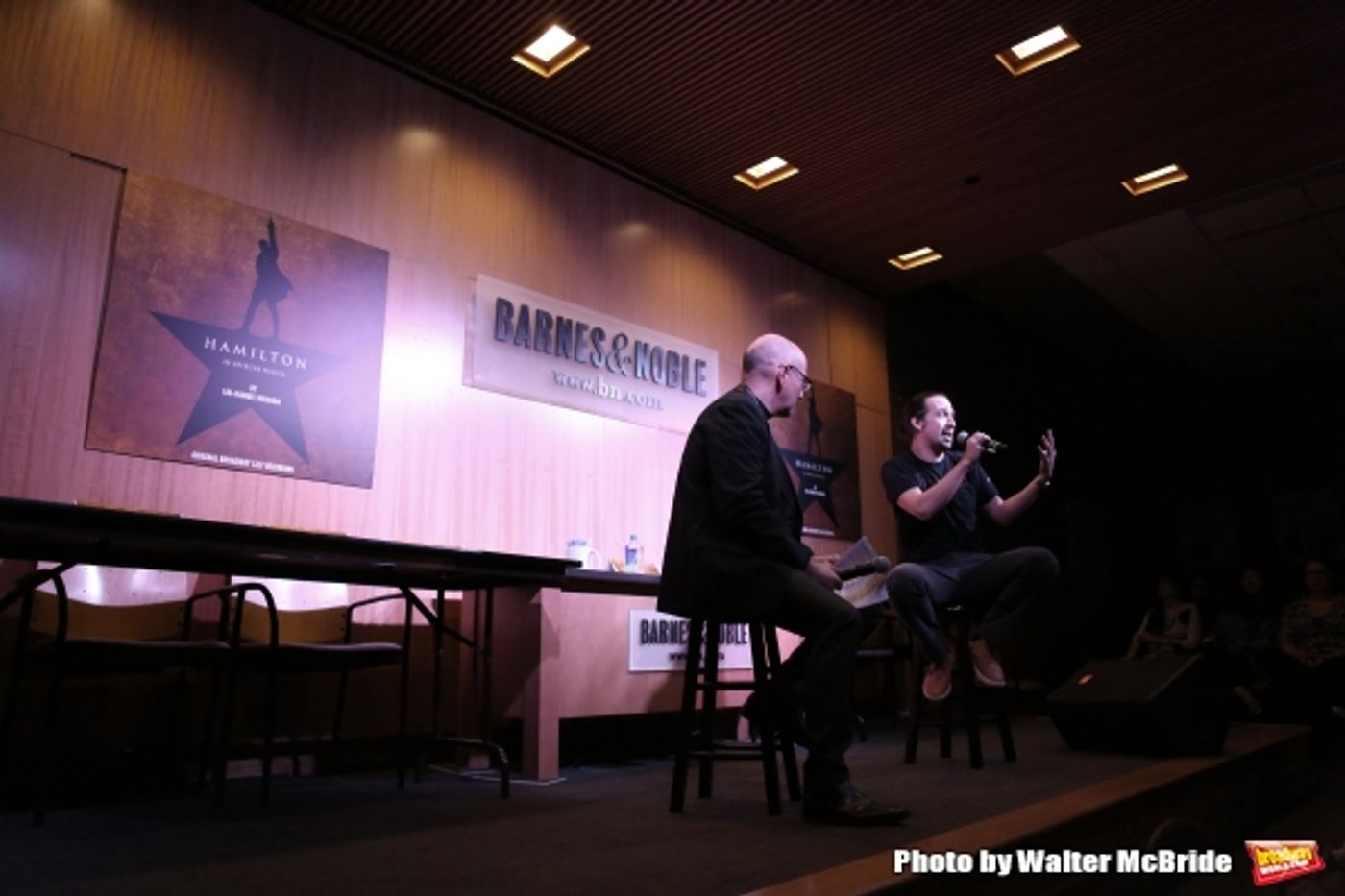 Photo Coverage: Lin-Manuel Tells All About HAMILTON at Barnes & Noble Album Release Q&A  Image