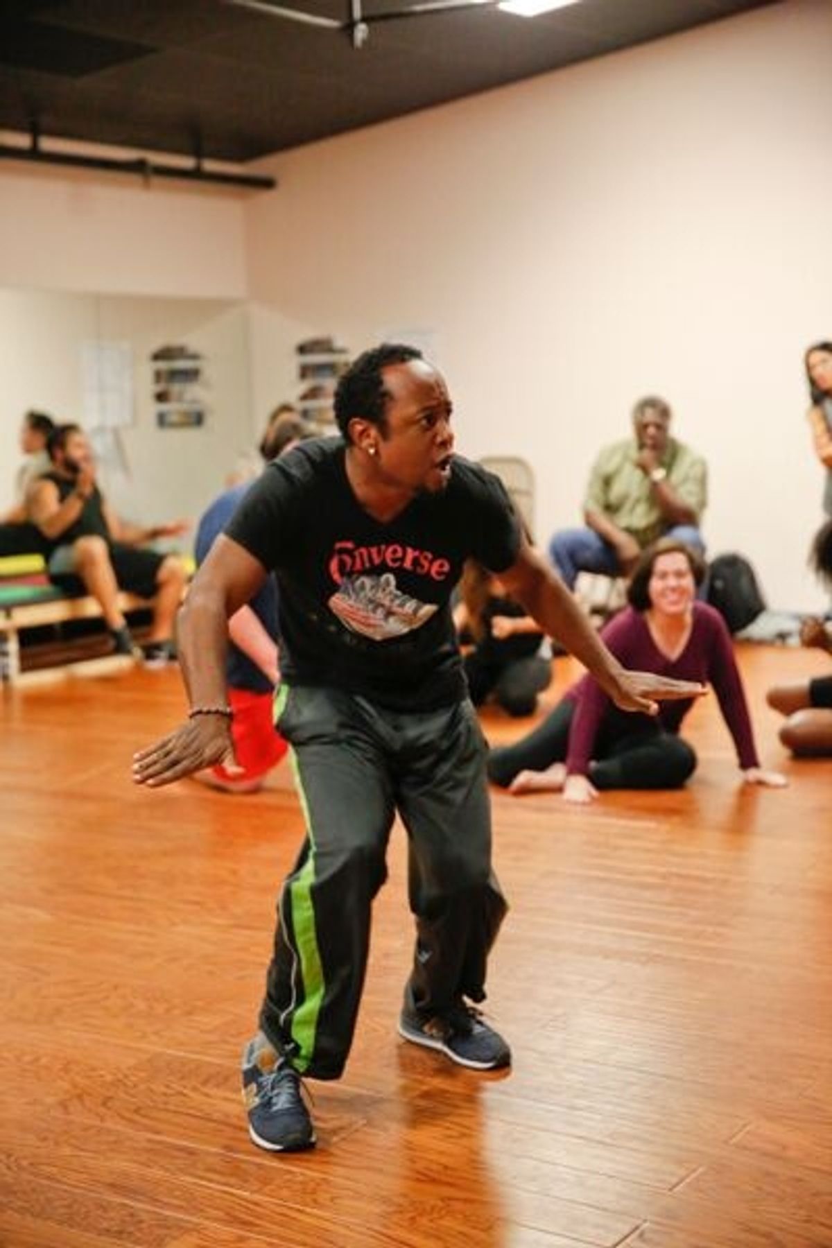 The cast of HAIR with director Ben Vereen at 