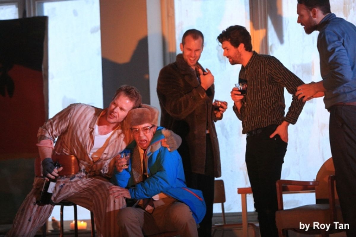 Ashley Riches, Duncan Rock, Simon Buteriss, Zach Borichevsky, Nicholas Masters at 