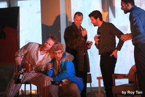 Ashley Riches, Duncan Rock, Simon Buteriss, Zach Borichevsky, Nicholas Masters Photo