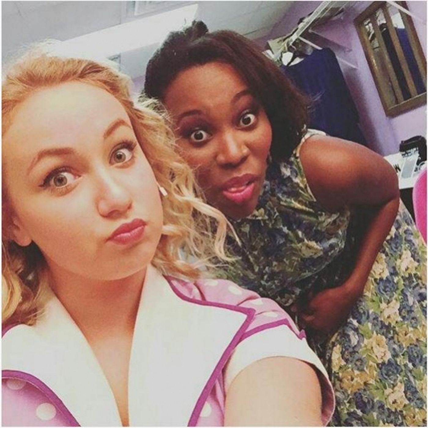 Photo Flash: Saturday Intermission Pics, 10/17 Part 2- Laura Osnes and THE BANDSTAND Cast Takes 'Sexy Intermission Pic,' and More!  Image