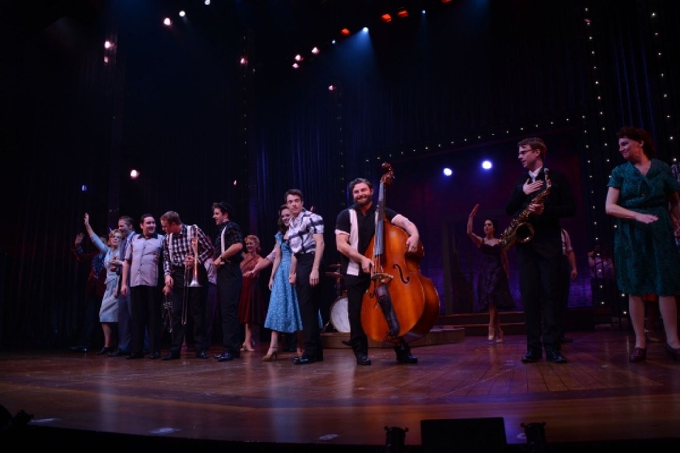 Photo Coverage: THE BANDSTAND Cast Takes Opening Night Bows at Paper Mill Playhouse!  Image