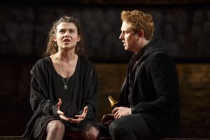 Tafline Steen & Richard Goulding  Photo