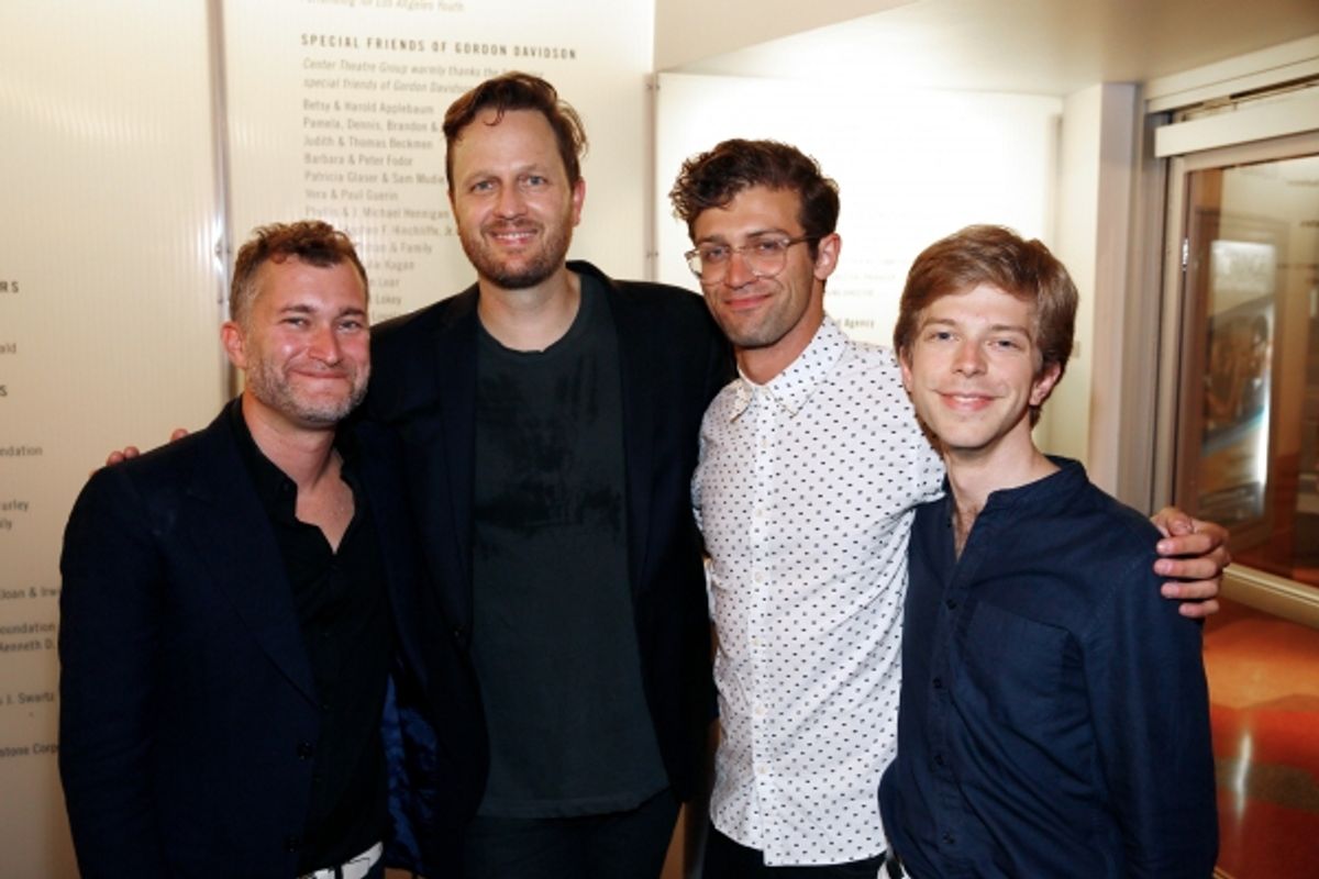 Kevin Newbury, Todd Almond, Sam Pinkleton, David Bloom at 