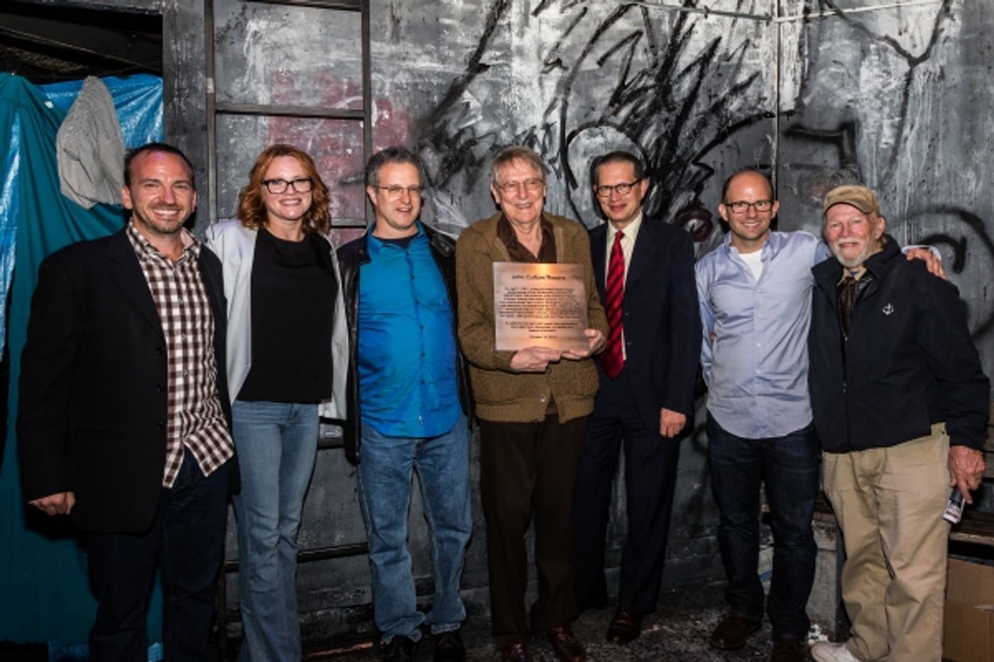 Photo Flash: Broadway Legend John Cullum Gets His Own Theatre on 54th Street!  Image