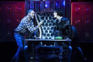 Bobby Smith (Uncle Derek) and Donna Migliaccio (Daniella Espere) @ BroadwayWorld Bobby Smith (Uncle Derek) and Donna Migliaccio (Daniella Espere) Photo