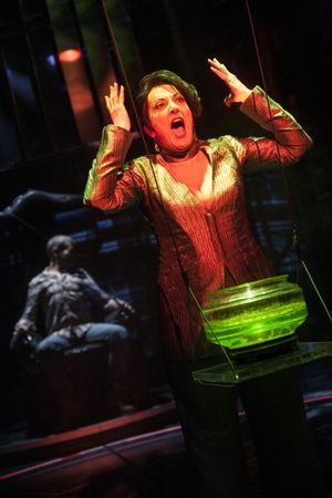 Bobby Smith (Uncle Derek) and Donna Migliaccio (Daniella Espere) @ BroadwayWorld Bobby Smith (Uncle Derek) and Donna Migliaccio (Daniella Espere) Photo