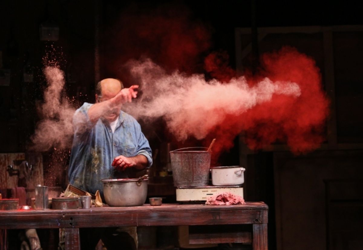 Stephen Caffrey as Mark Rothko at 