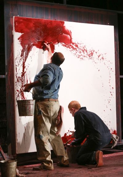 Stephen Caffrey as Mark Rothko and John Ford-Dunker as Ken Photo