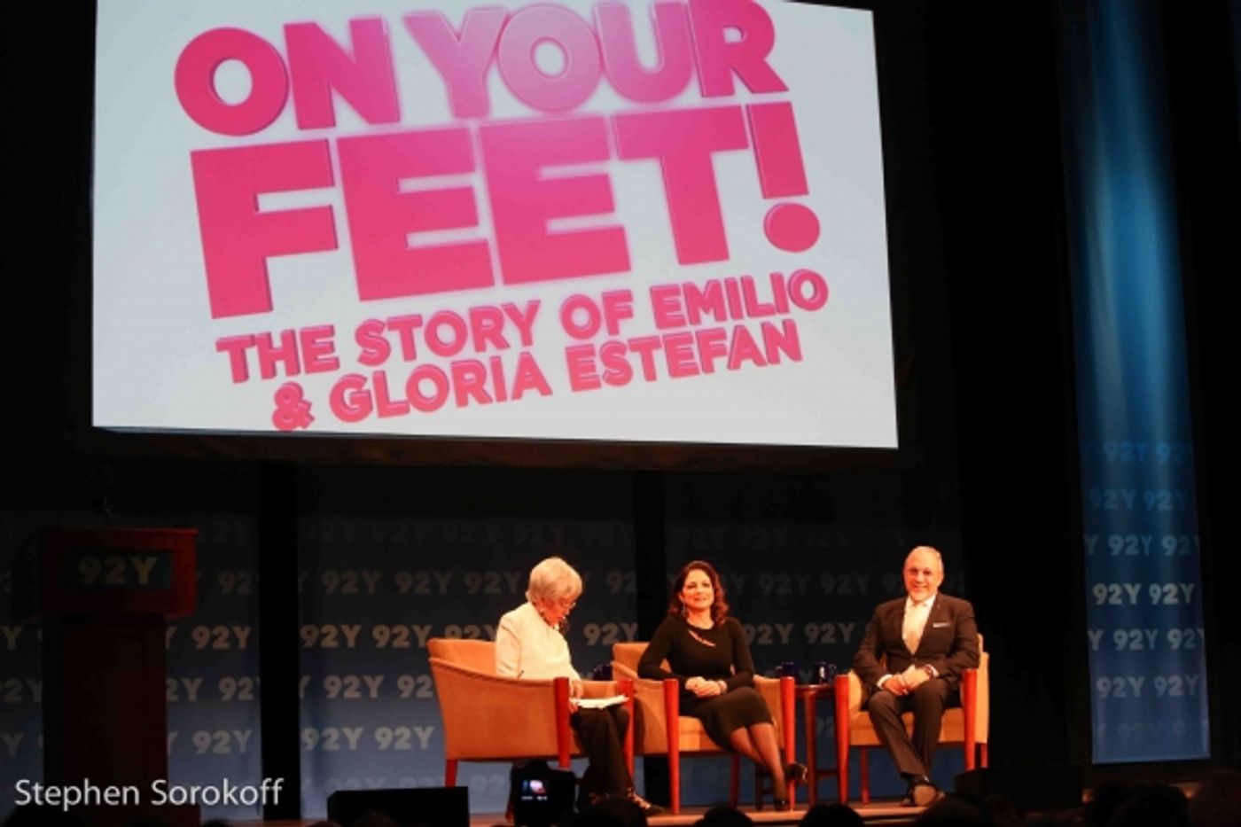 Photo Coverage: Rita Moreno Interviews Gloria & Emilio Estefan at 92Y Talks!  Image