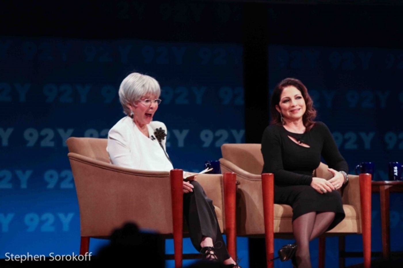 Photo Coverage: Rita Moreno Interviews Gloria & Emilio Estefan at 92Y Talks!  Image