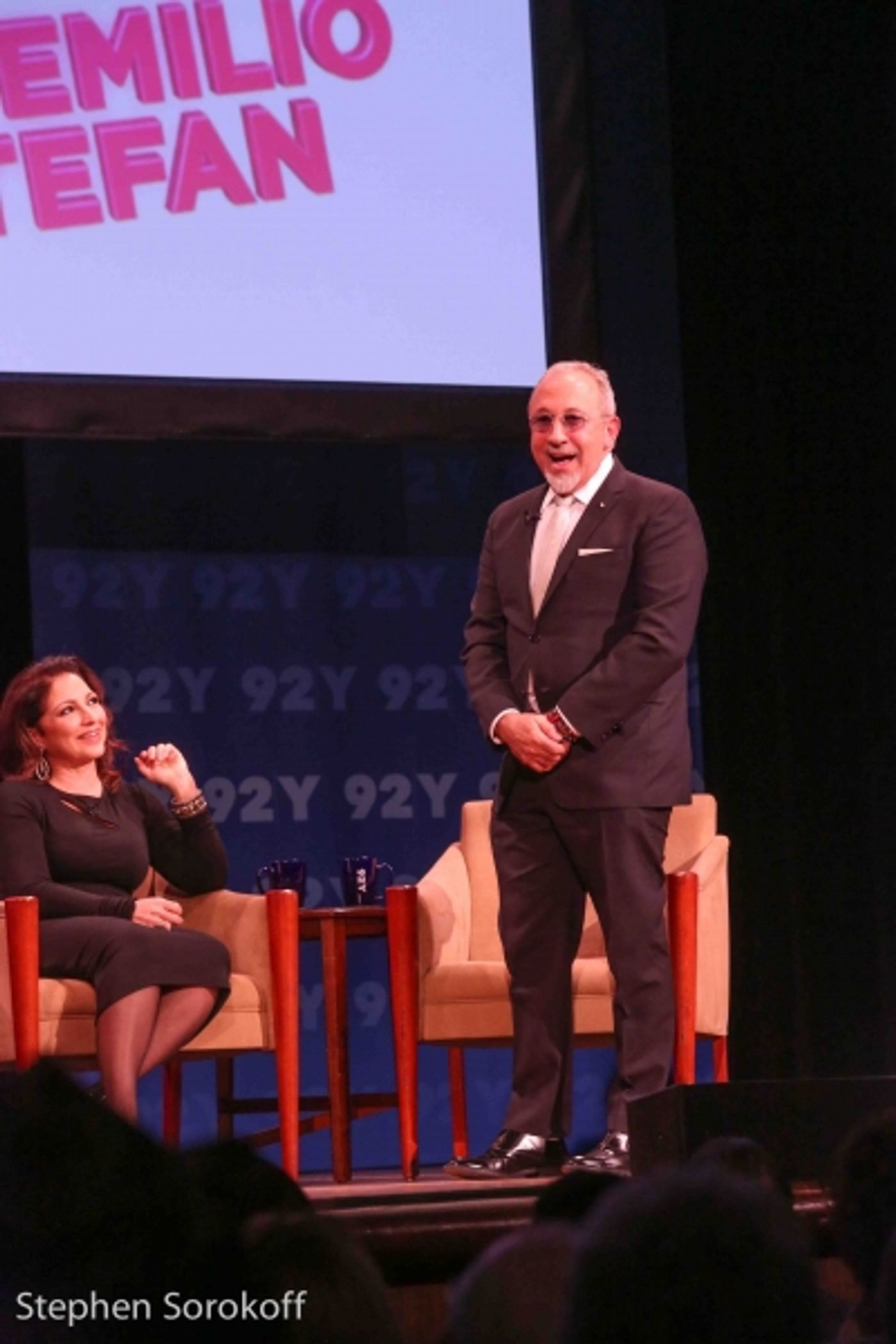 Photo Coverage: Rita Moreno Interviews Gloria & Emilio Estefan at 92Y Talks!  Image