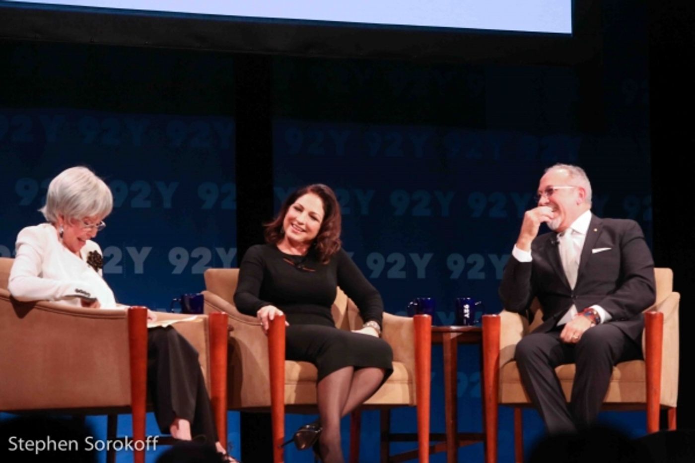 Photo Coverage: Rita Moreno Interviews Gloria & Emilio Estefan at 92Y Talks!  Image