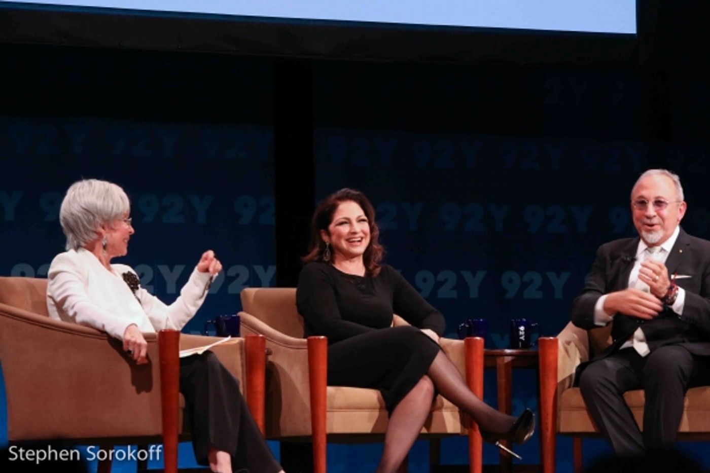 Photo Coverage: Rita Moreno Interviews Gloria & Emilio Estefan at 92Y Talks!  Image