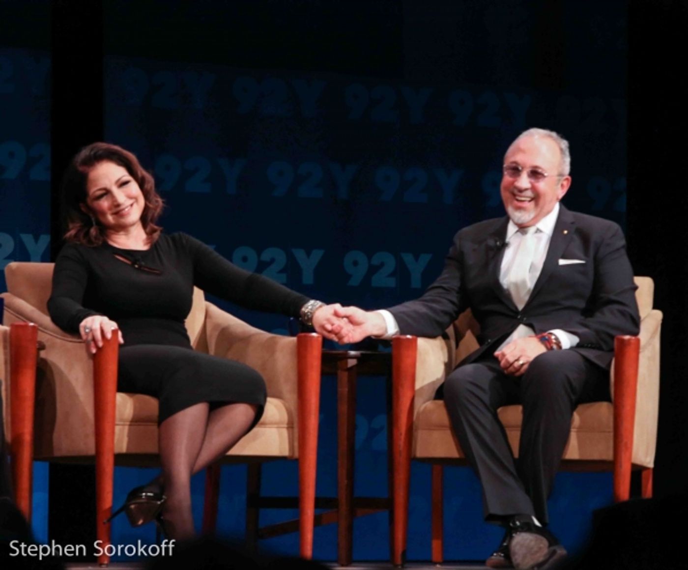 Photo Coverage: Rita Moreno Interviews Gloria & Emilio Estefan at 92Y Talks!  Image