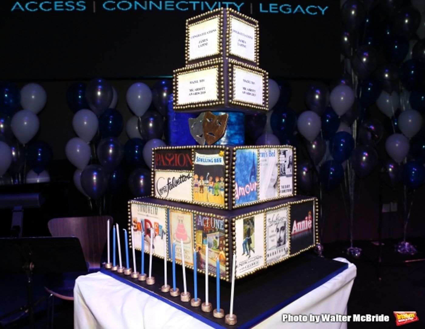 Photo Coverage: James Lapine Honored at the SDCF's Mr. Abbott Awards Cocktail Reception  Image