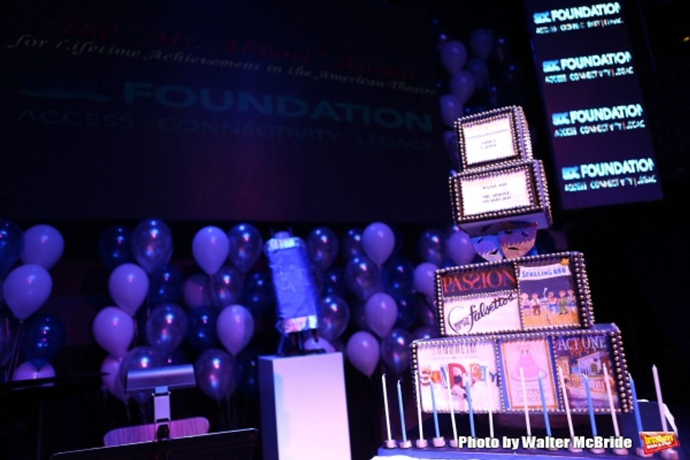 Photo Coverage: James Lapine Honored at the SDCF's Mr. Abbott Awards Cocktail Reception  Image