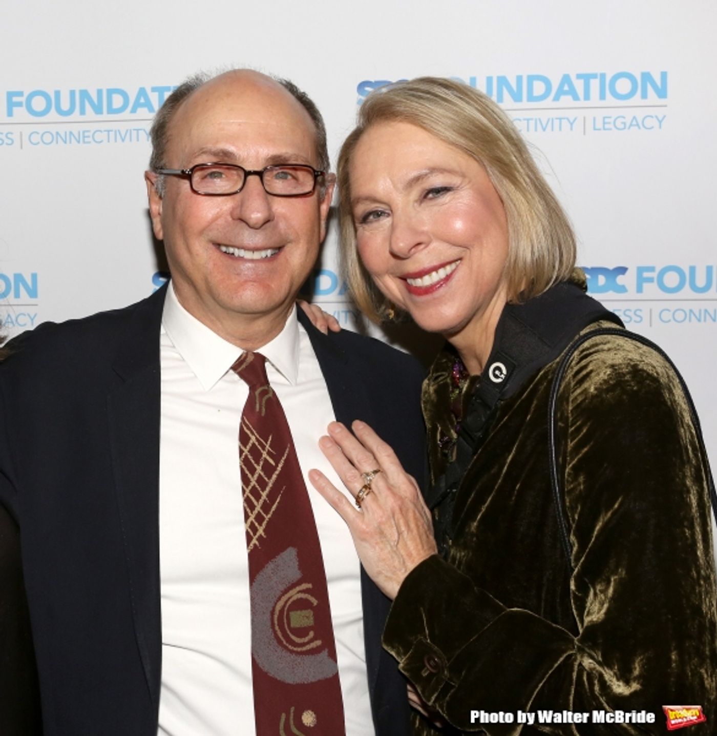 Photo Coverage: James Lapine Honored at the SDCF's Mr. Abbott Awards Cocktail Reception  Image