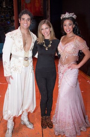 Adam Jacobs, Natalie Morales, Courtney Reed Photo