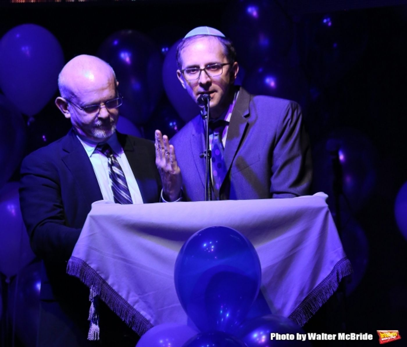 Photo Coverage: Andrew Rannells, Christian Borle, Marin Mazzie & More Honor James Lapine with Mr. Abbott Award!  Image