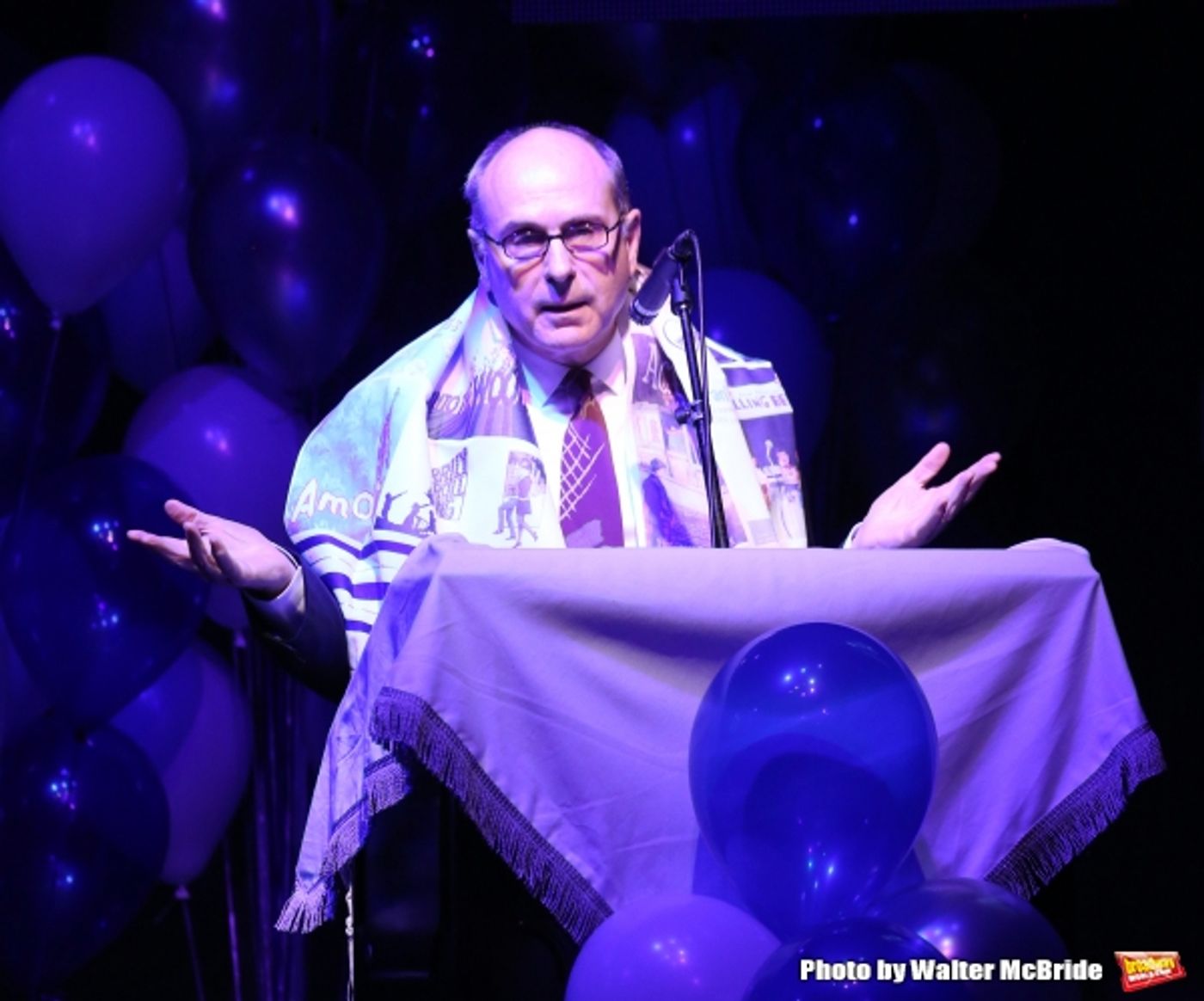 Photo Coverage: Andrew Rannells, Christian Borle, Marin Mazzie & More Honor James Lapine with Mr. Abbott Award!  Image