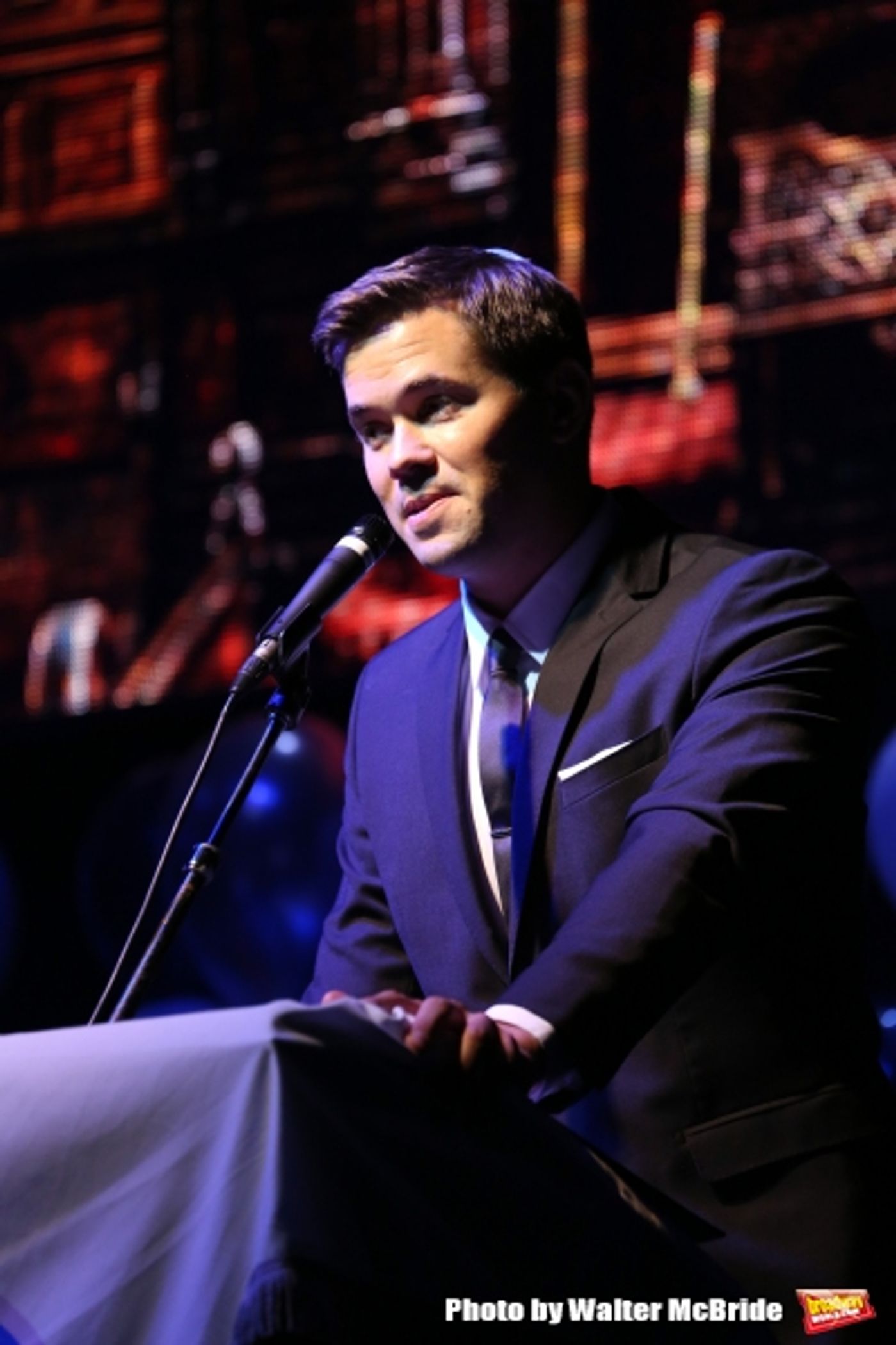 Photo Coverage: Andrew Rannells, Christian Borle, Marin Mazzie & More Honor James Lapine with Mr. Abbott Award!  Image