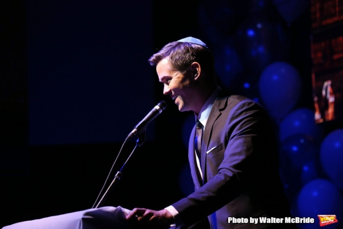 Photo Coverage: Andrew Rannells, Christian Borle, Marin Mazzie & More Honor James Lapine with Mr. Abbott Award!  Image