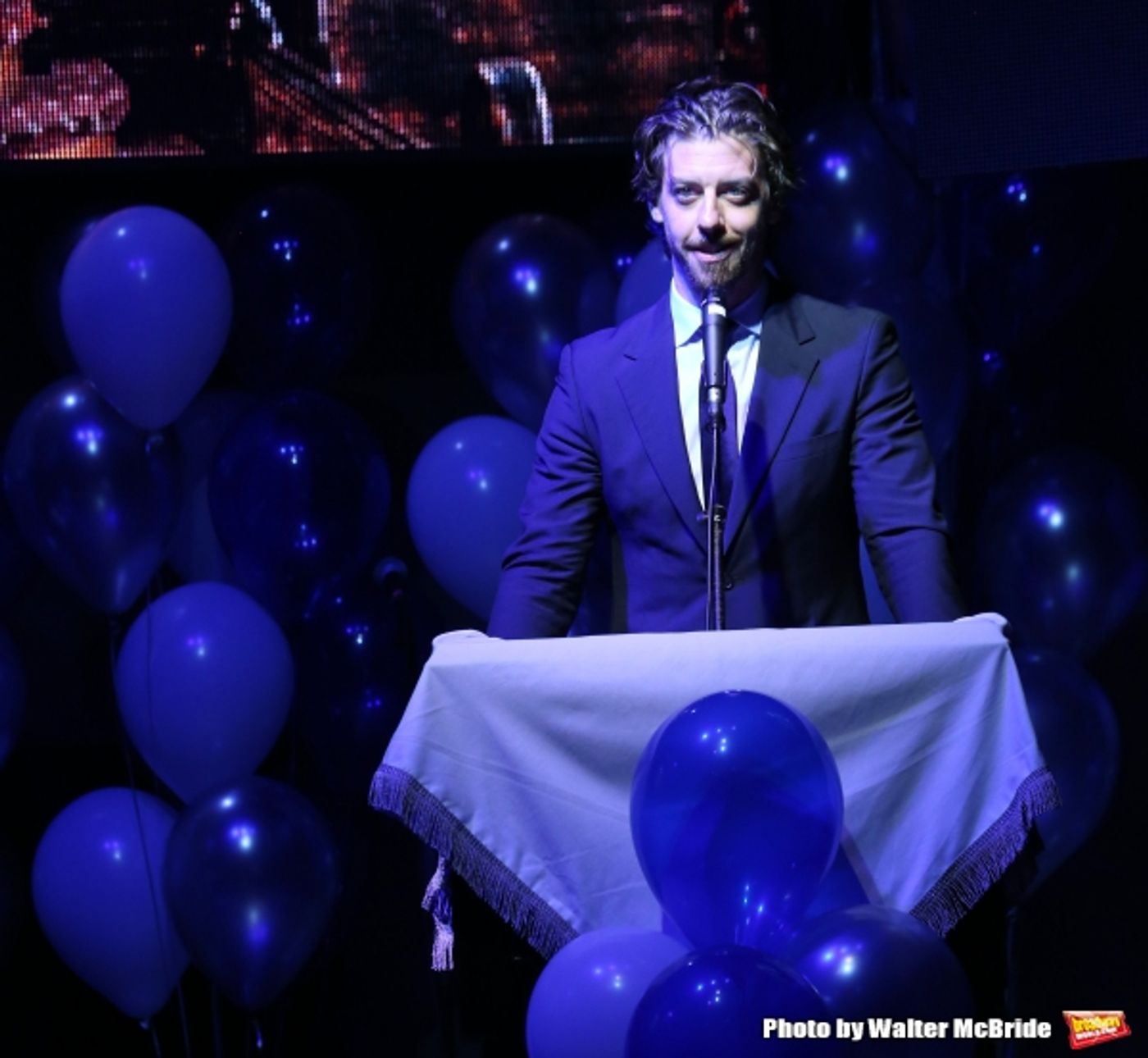 Photo Coverage: Andrew Rannells, Christian Borle, Marin Mazzie & More Honor James Lapine with Mr. Abbott Award!  Image