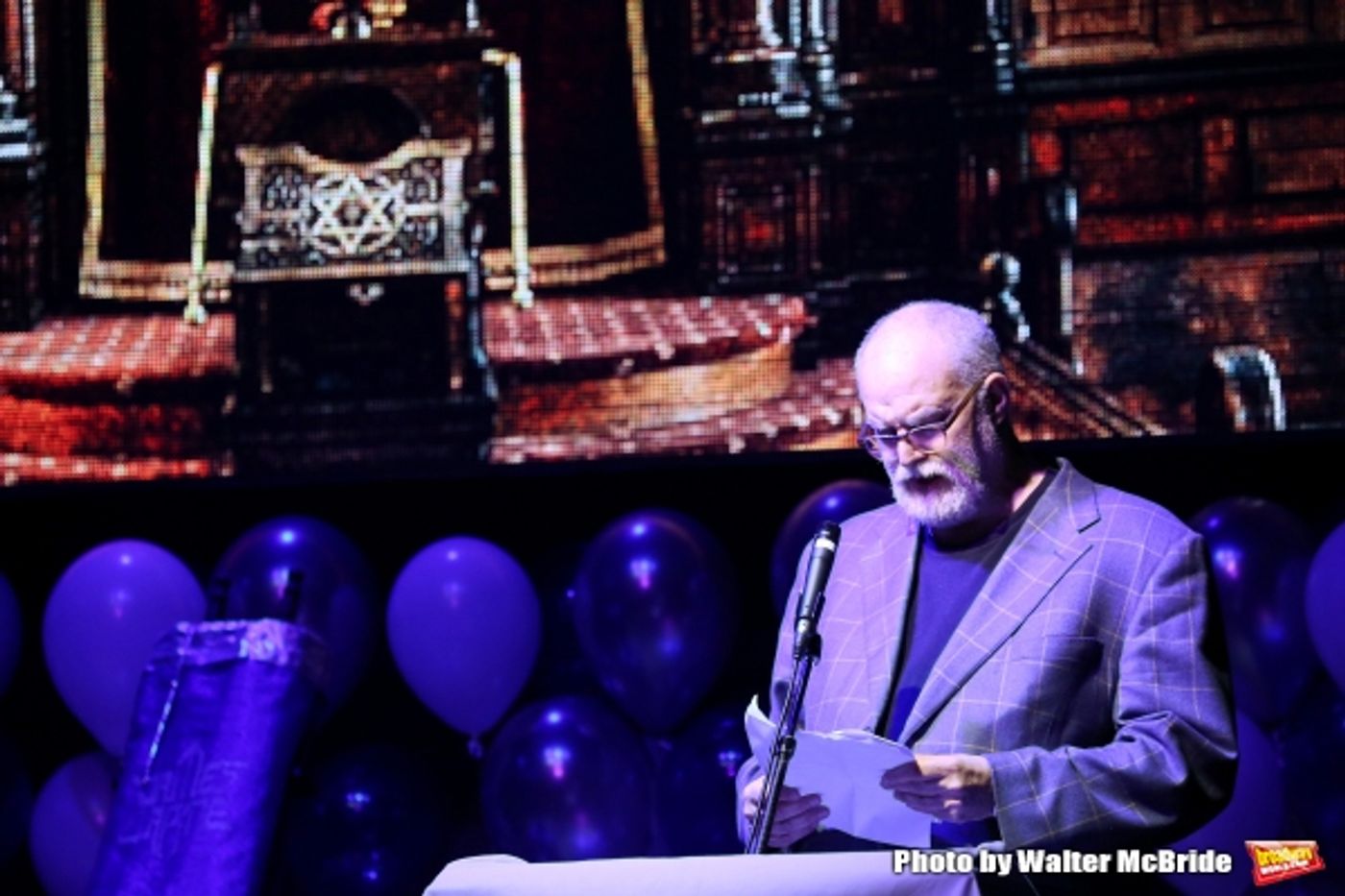 Photo Coverage: Andrew Rannells, Christian Borle, Marin Mazzie & More Honor James Lapine with Mr. Abbott Award!  Image