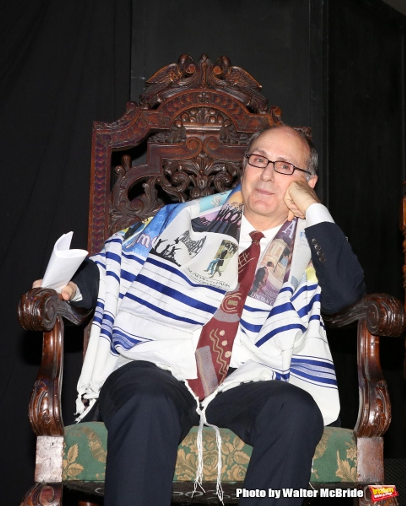 Photo Coverage: Andrew Rannells, Christian Borle, Marin Mazzie & More Honor James Lapine with Mr. Abbott Award!  Image