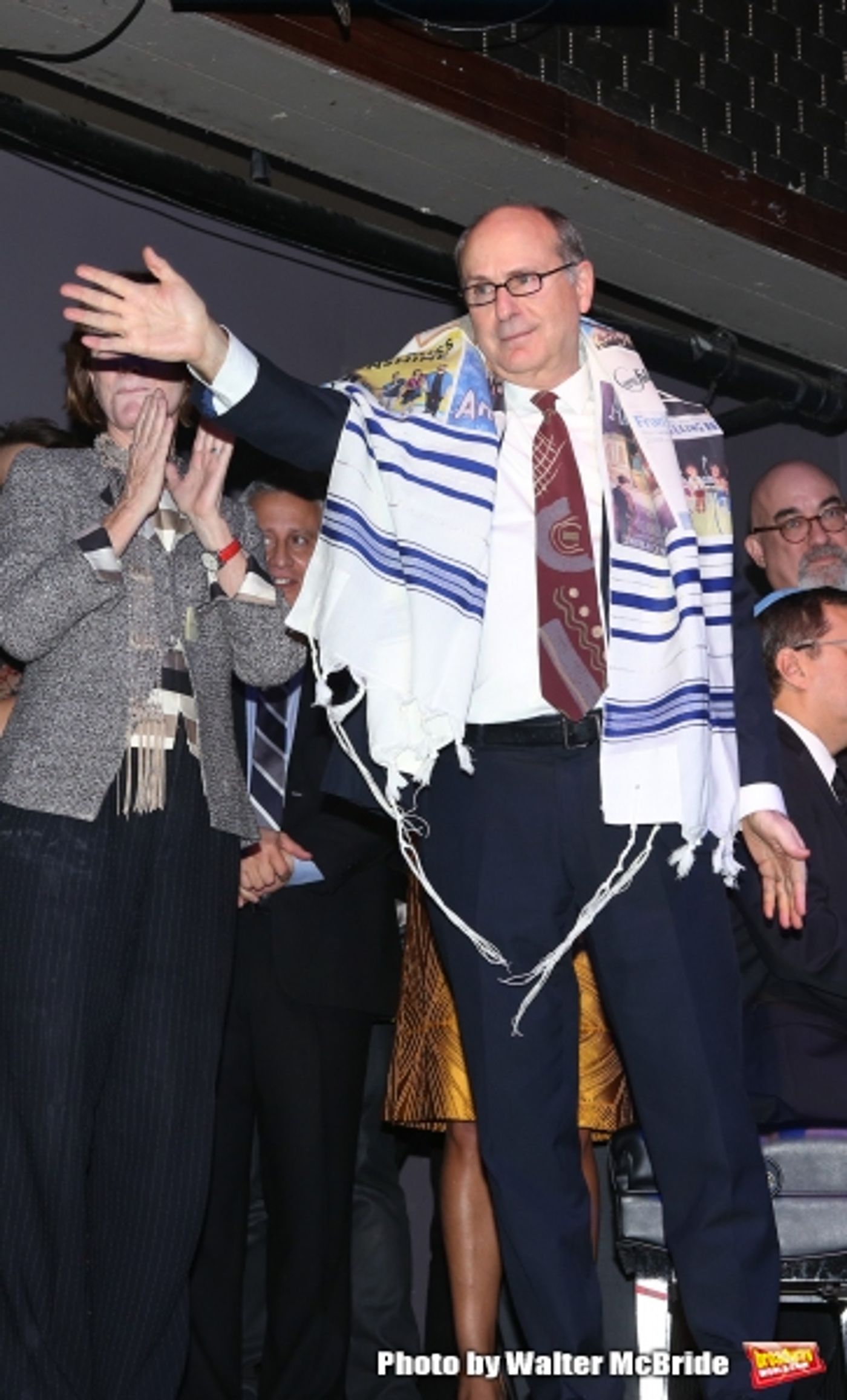 Photo Coverage: Andrew Rannells, Christian Borle, Marin Mazzie & More Honor James Lapine with Mr. Abbott Award!  Image