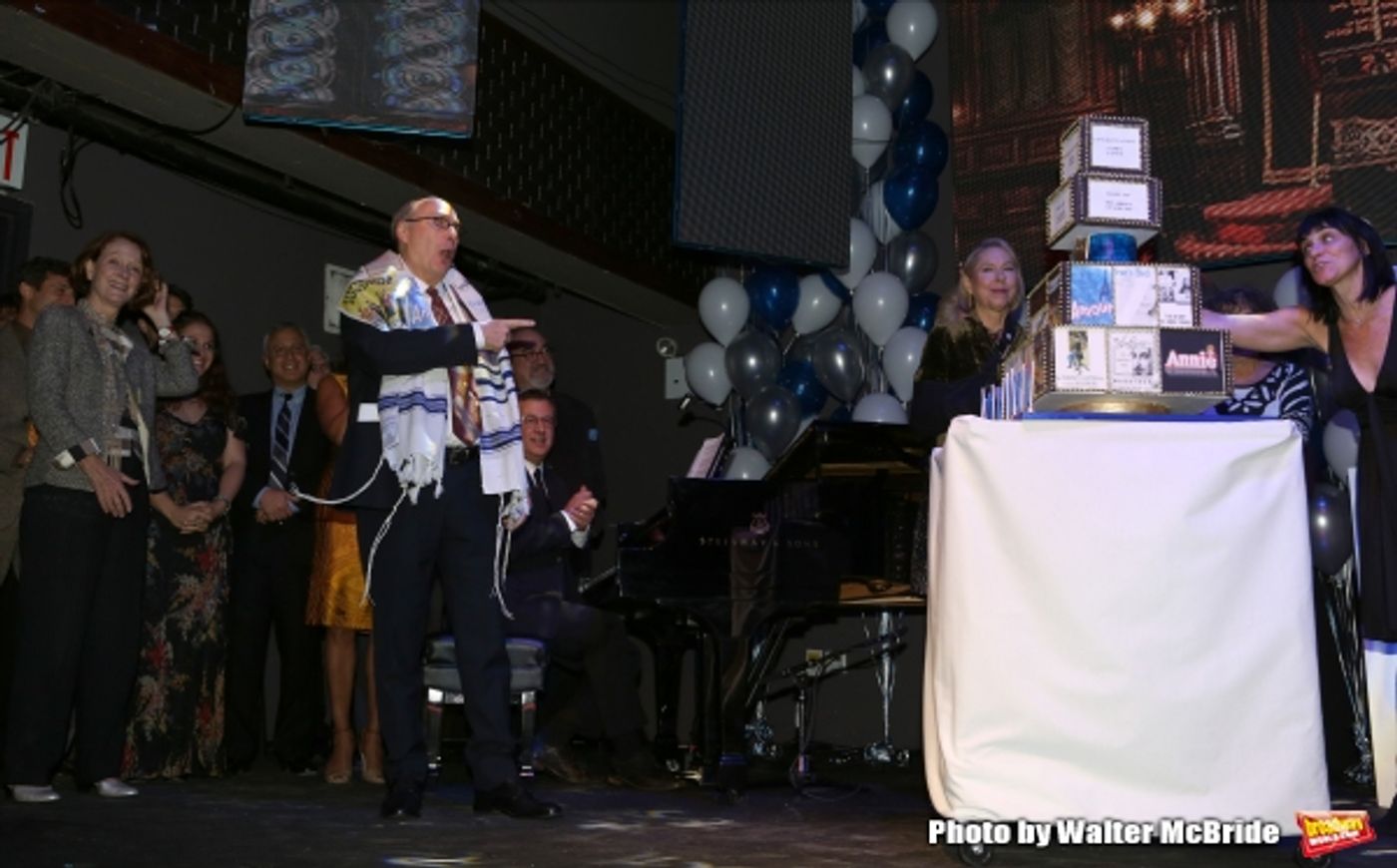 Photo Coverage: Andrew Rannells, Christian Borle, Marin Mazzie & More Honor James Lapine with Mr. Abbott Award!  Image