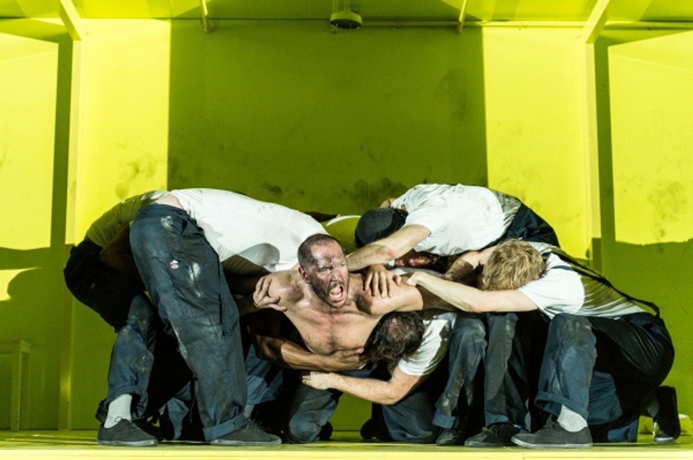 Photo Flash: THE HAIRY APE, Starring Bertie Carvel, Opens Tonight at The Old Vic  Image