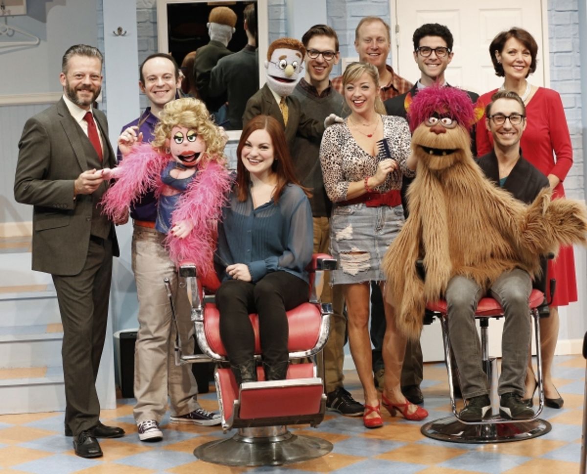 Jeremy Kushnier, Jonathan Spivey, Lucy T Slut/Elizabeth Ann Berg), Rod/Ben Durocher, Kate Middleton, Patrick Noonan, Adam Gerber, Trekkie Monster/Jason Jacoby, Lynne Win at 