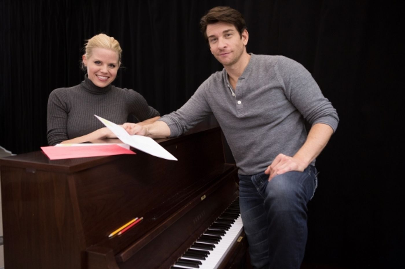 Photo Flash: Megan Hilty & Andy Karl Prepare to Bring ANNIE GET YOUR GUN to New York City Center!  Image