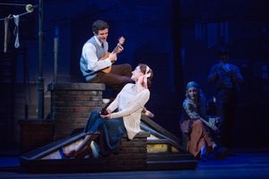 Michael Williams (David Shayne) and Hannah Rose DeFlumeri (Ellen)  Photo