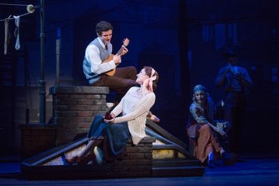 Michael Williams (David Shayne) and Hannah Rose DeFlumeri (Ellen)  Photo
