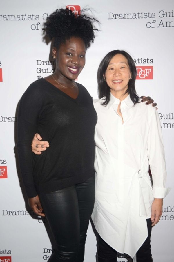 2014-15 Fellow Camille Darby with Program Chair Diana Son  Photo