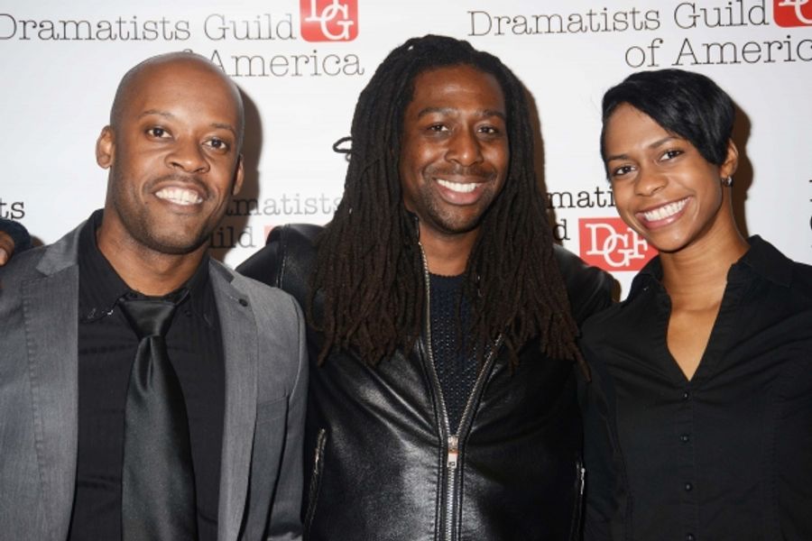 Photo Flash: Dramatists Guild Fund Presents New Work by DG Fellows; Flaherty & Ahrens, Houdyshell and More Attend! Image
