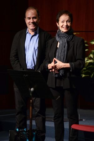 Founding Program Chairs Stephen Flaherty and Lynn Ahrens Photo
