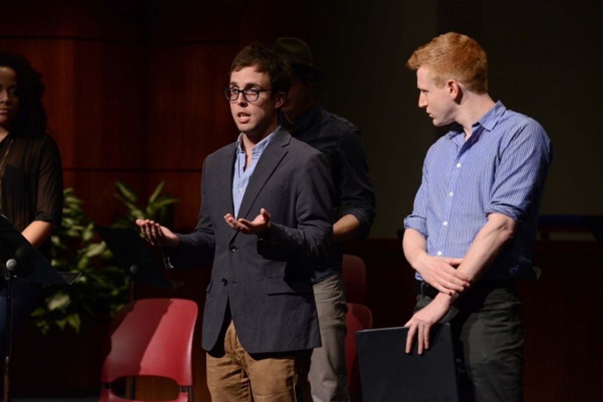 2014-15 Fellows Mark Sonnenblick and Ben Wexler at 