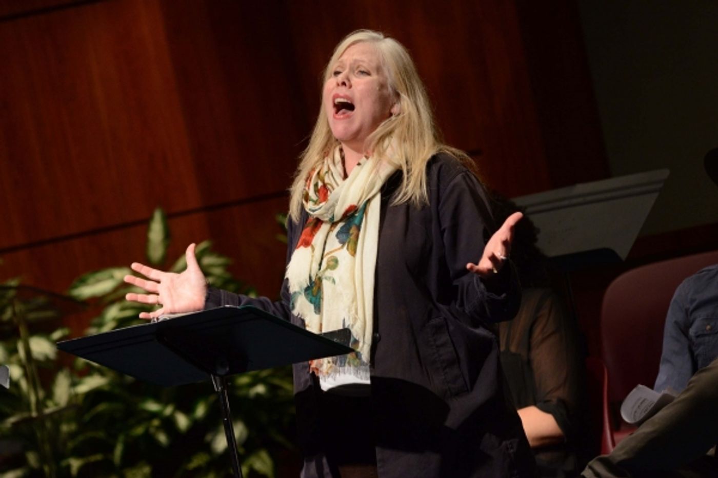 Photo Flash: Dramatists Guild Fund Presents New Work by DG Fellows; Flaherty & Ahrens, Houdyshell and More Attend!  Image