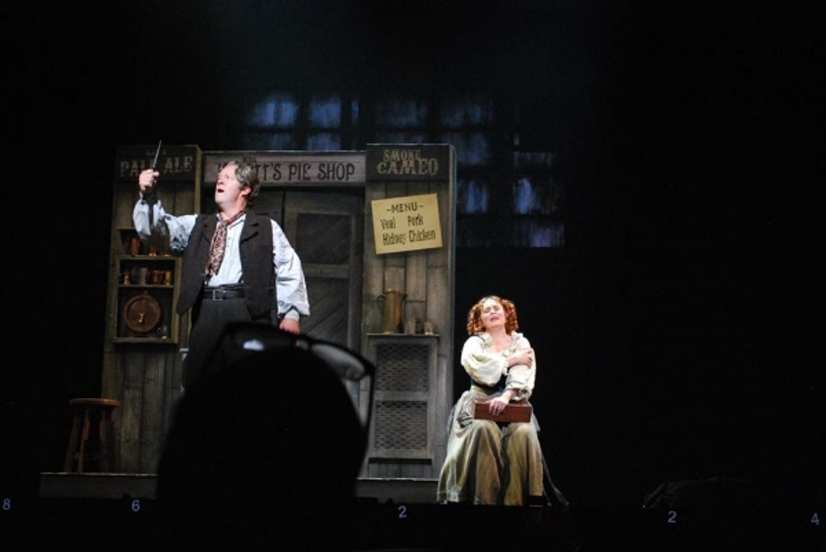 Shuler Hensley, Nancy Opel and Bry Marie at 